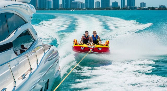 Donut para 2 personas — Miami yacht charter add-on
