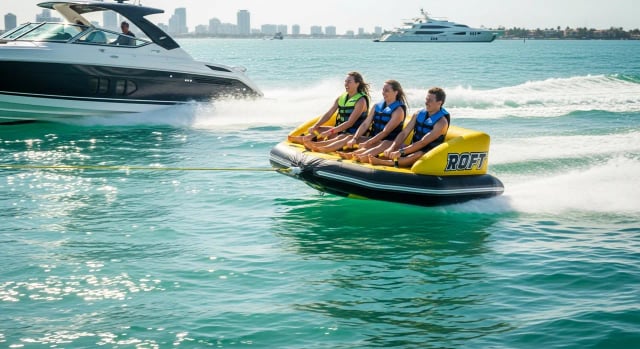 Donut para 3 personas — Miami yacht charter add-on