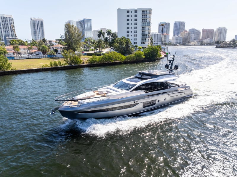 Yesenia 80' Azimut — private yacht charter in Miami