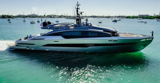 CIAO 5 — 116' yacht Pershing for charter in Miami