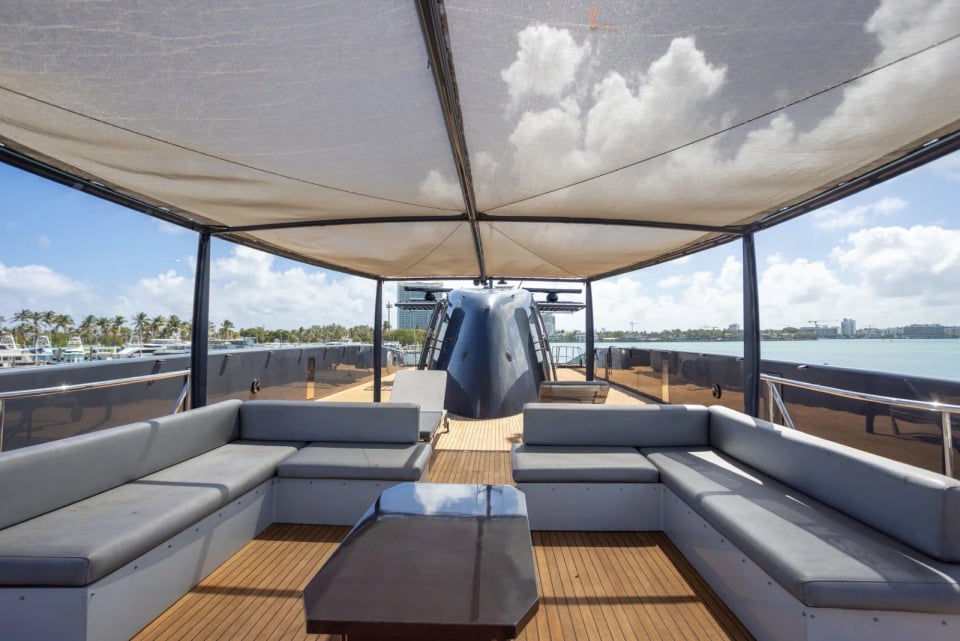 Matrix — 135' yacht Baglietto for charter in Miami