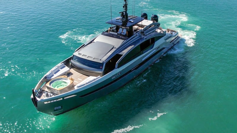 CIAO 5 116' Pershing — private yacht charter in Miami