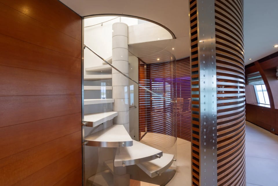 Matrix — 135' yacht Baglietto for charter in Miami