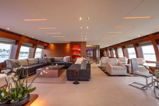 Matrix — 135' yacht Baglietto for charter in Miami