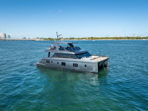 Archipelago III — 70' yacht Sunreef for charter in Miami