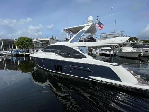 Yacht at the dock before departure